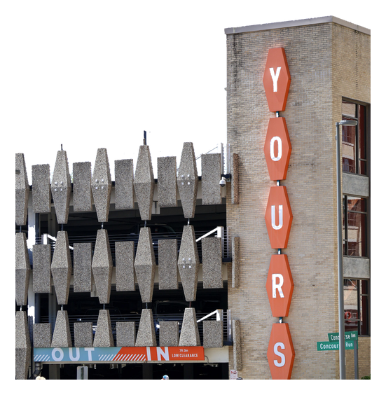 Crosstown Concourse parking garage